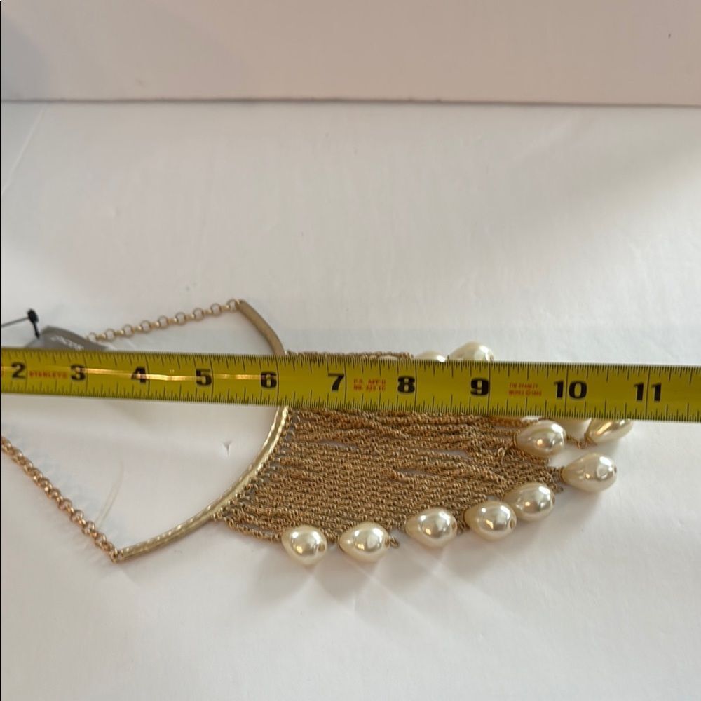 NWT CHICO Elegant Gold and Pearl Necklace - Picture 12 of 12